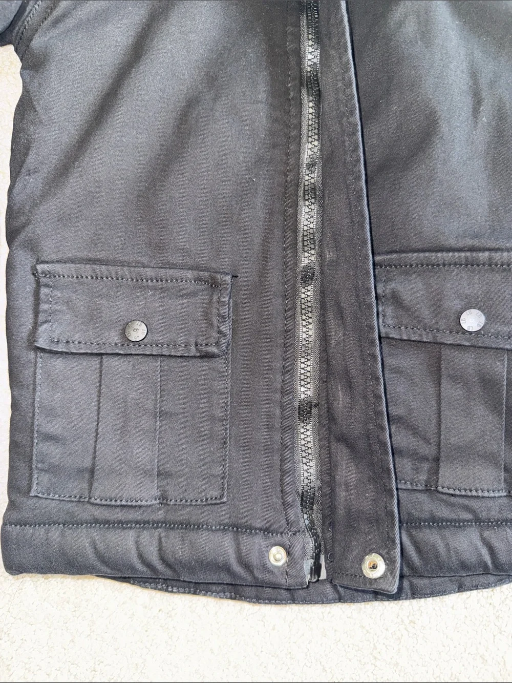 NWT Little Bipsy Black Sherpa Jacket